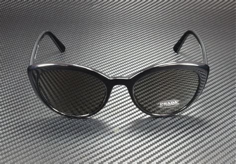 Prada PR 02VS CATWALK 54 Grey & Black Sunglasses